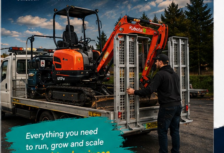 Equipment representing tool and plant hire operations